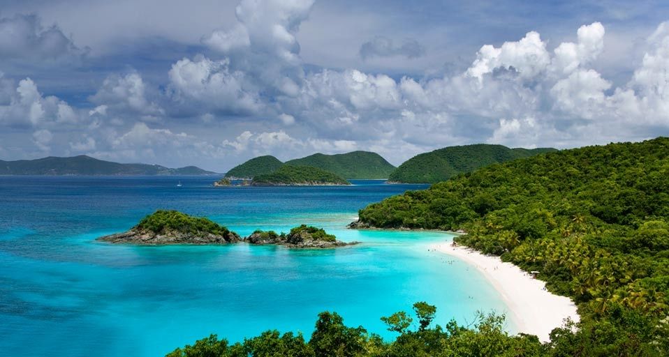 Trunk Bay on St. John, U.S. Virgin Islands