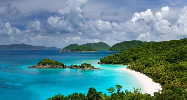 Trunk Bay on St. John, U.S. Virgin Islands