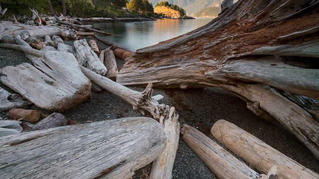 Sunset at Bowen Island, B.C.