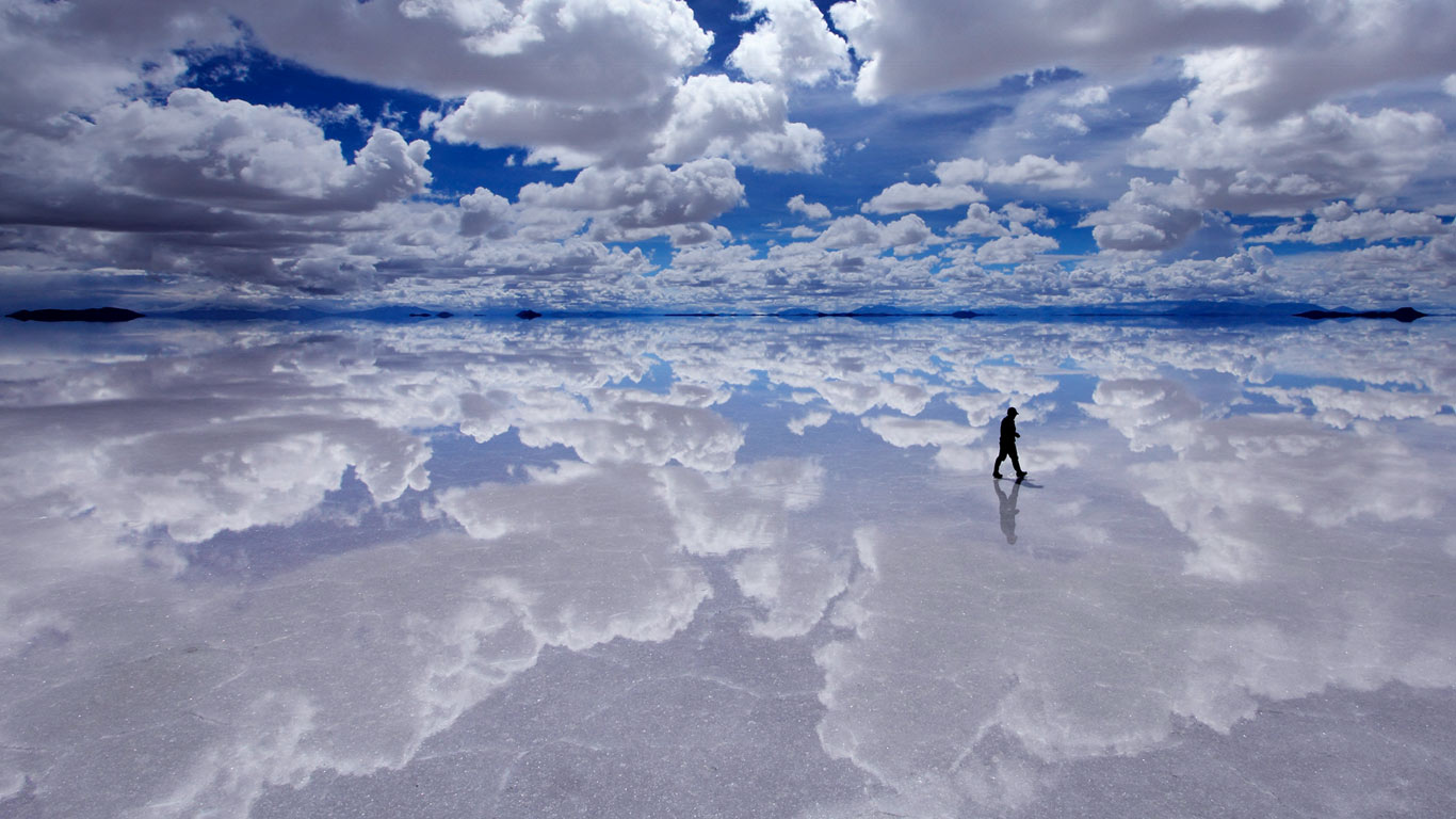 ウユニ塩湖 ボリビア Bing Photo