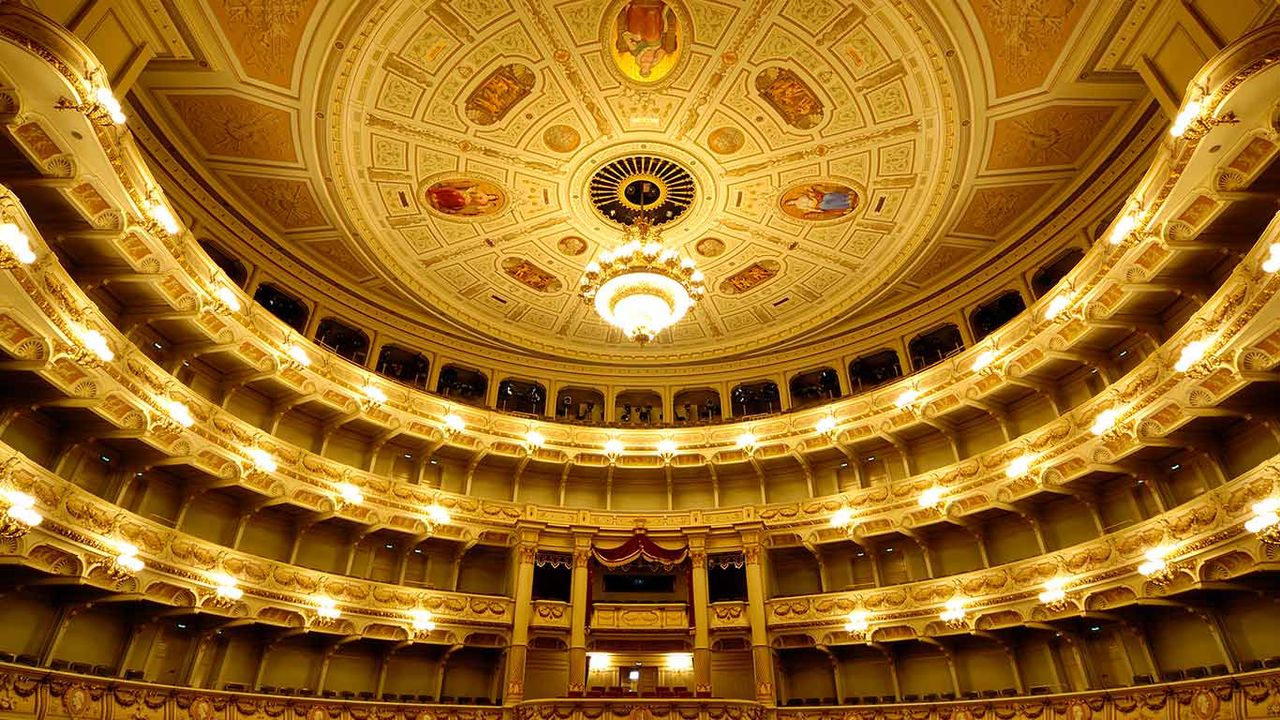 Semperoper, Dresden, Sachsen, Deutschland