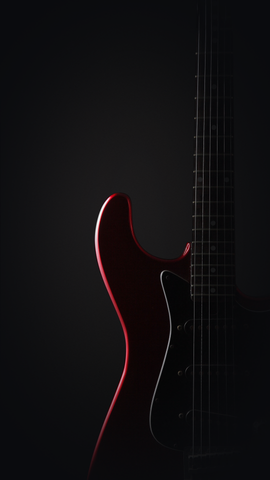 Guitar Dark Bass Abstract Peapix Free Wallpaper