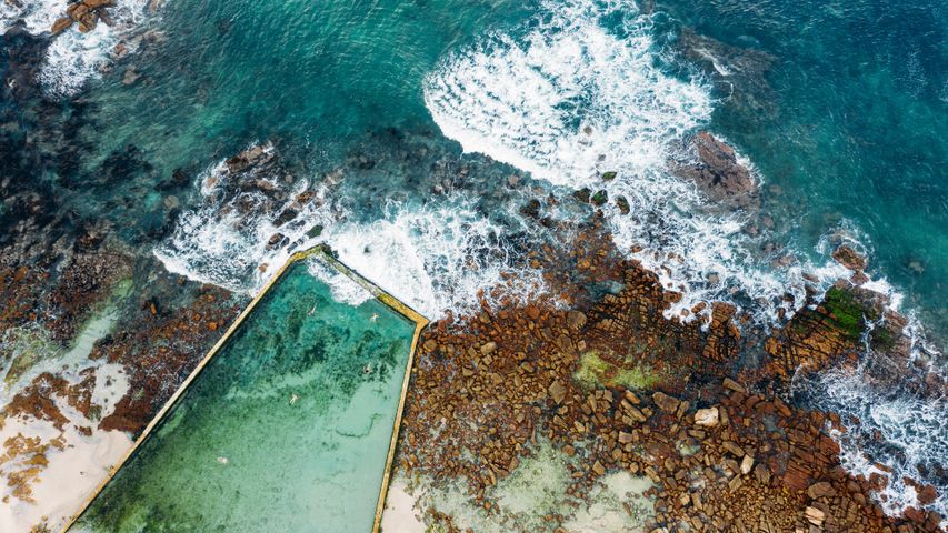 St. James Tidal Pool, Cape Town, South Africa