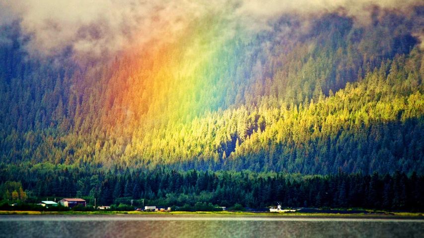 阿拉斯加的彩虹