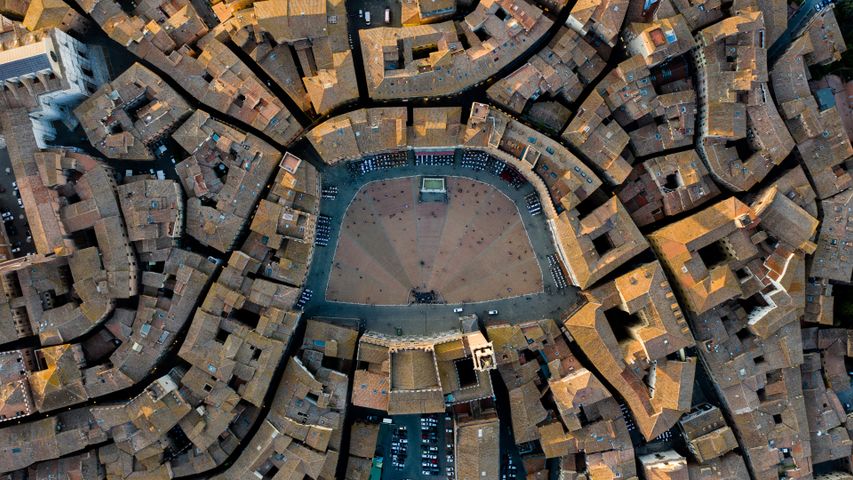 Piazza del Campo, Siena, Toscana