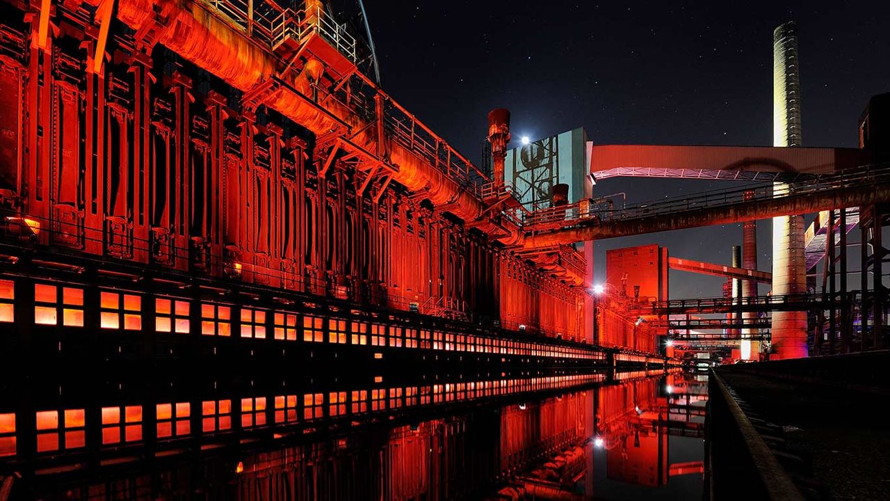 Industriedenkmal Zeche Zollverein, Essen, Nordrhein-Westfalen, Deutschland 