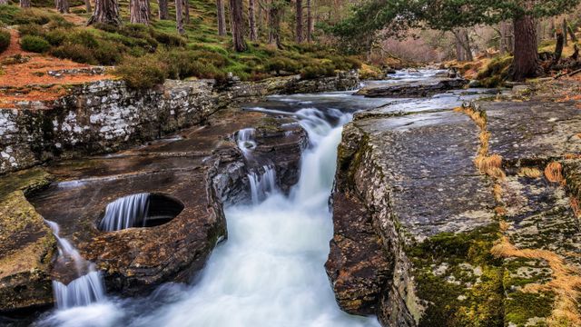Linn of Quoich, Aberdeenshire, Scotland