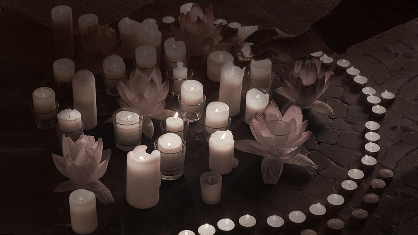 蜡烛，佛教仪式