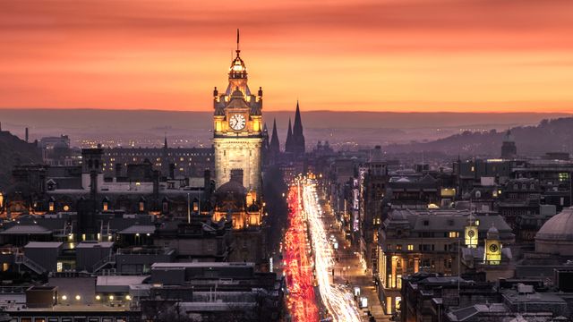 The Balmoral Clocktower, Edinburgh