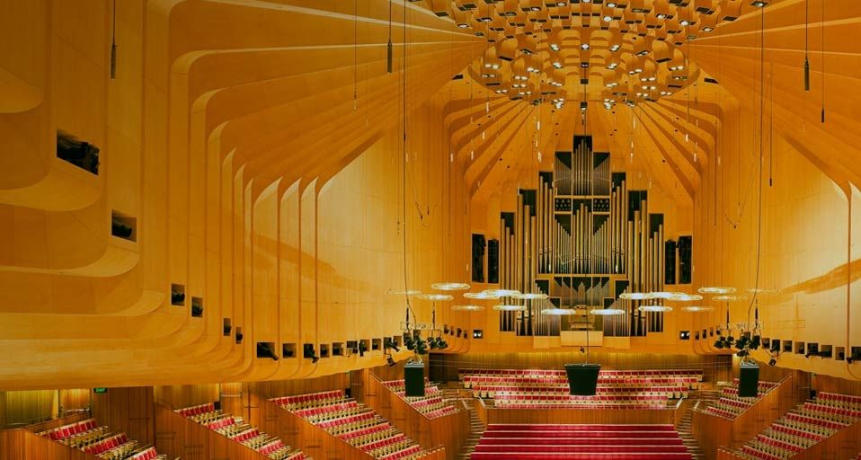 Interior of the Sydney Opera House, Australia