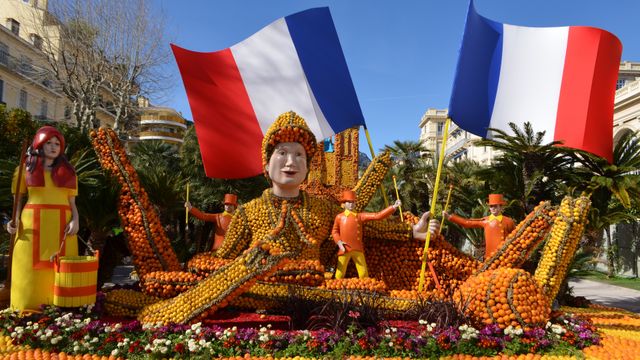 Fête du citron, Menton, Alpes-Maritimes