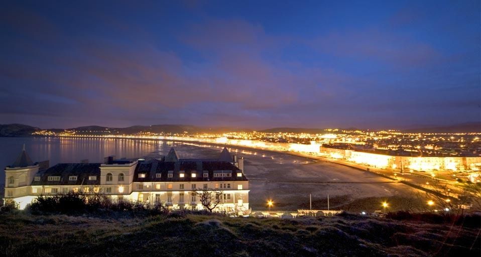 A view to Little Orne from Llandudno, Wales