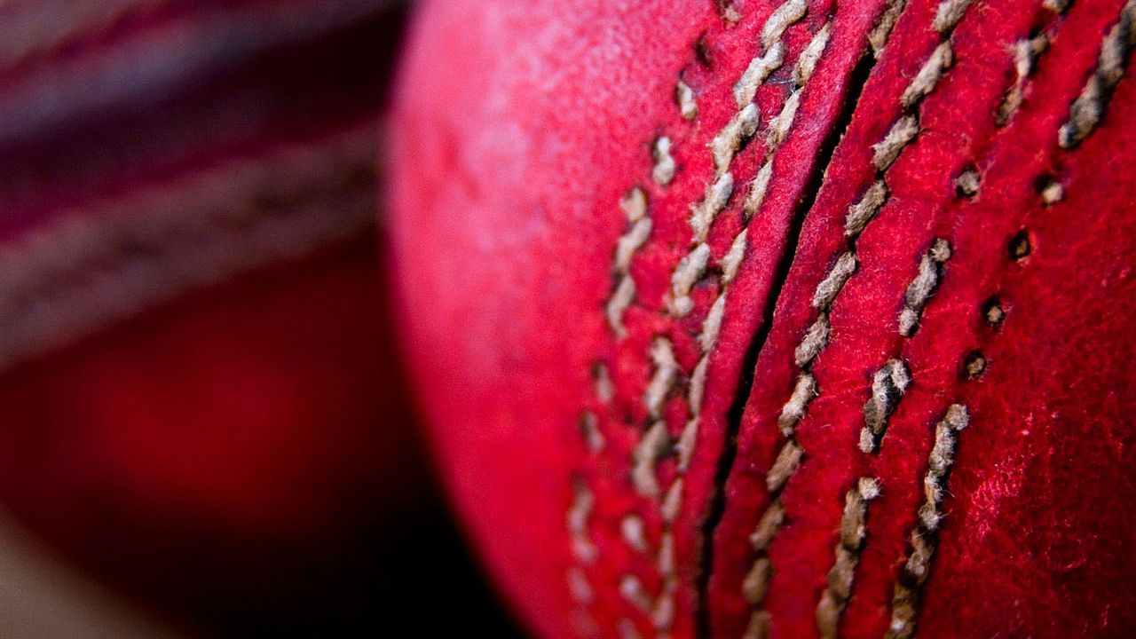 Cricket balls sitting together