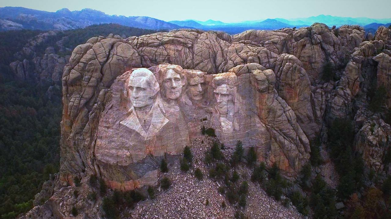 Mount Rushmore in South Dakota 
