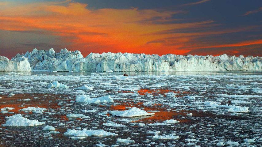 ｢イルリサット氷河｣グリーンランド