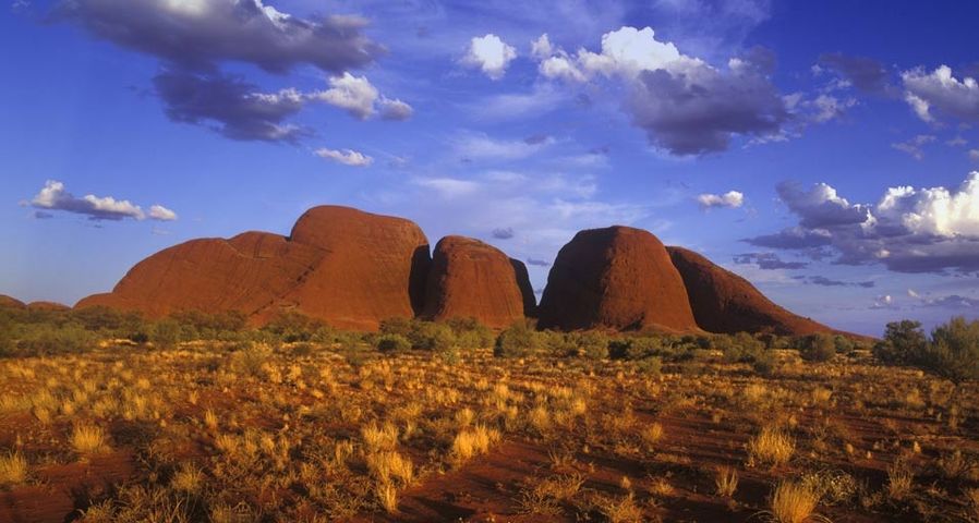Kata Tjuta rock formations in Uluru-Kata Jyuta National Park, Northern Territory, Australia