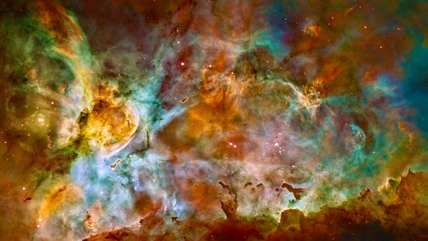 The Carina Nebula (© NASA, ESA, N. Smith (University of California, Berkeley), and the Hubble Heritage Team