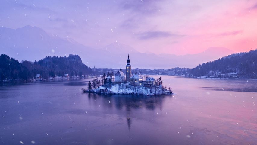 Lago Bled, Eslovênia - Bing Gallery