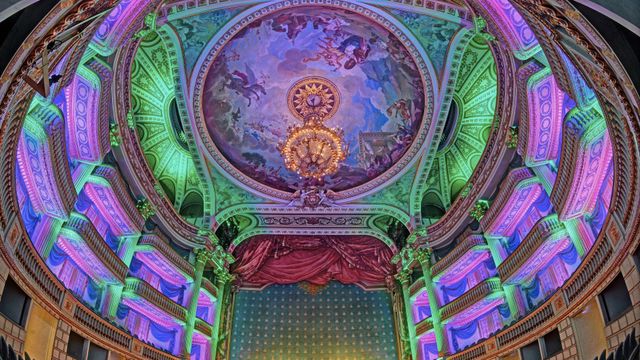 France, Gironde (33), Bordeaux, zone classée au Patrimoine Mondial par l'UNESCO, le Grand Théâtre