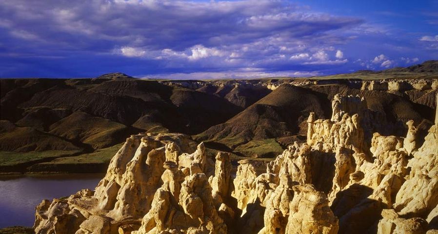 White Cliffs area of the Upper Missouri Breaks National Monument on the Lewis and Clark Trail, Montana