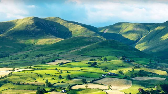 Howgill Fells in the Yorkshire Dales National Park, Cumbria