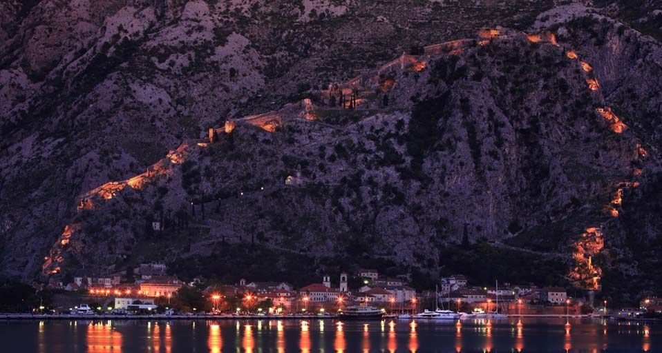 The town of Kotor on the Adriatic Coast of Montenegro – Bertrand Gardel/Corbis ©
