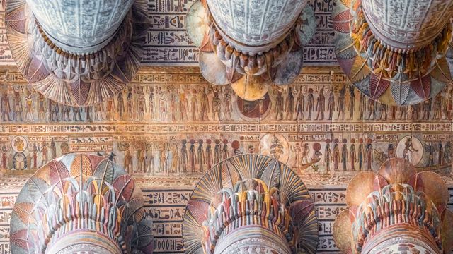 Ceiling of the Temple of Esna, Egypt