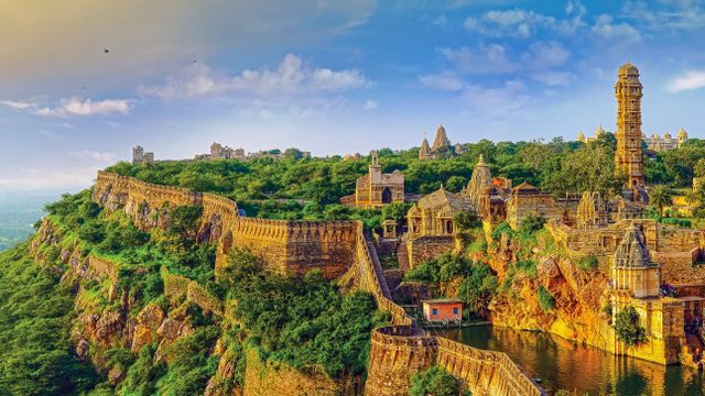 Festung Chittorgarh, Indien