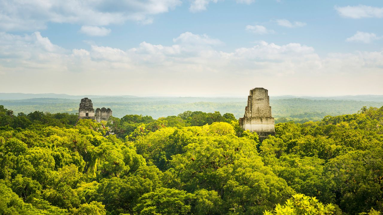 Mayan ruins in Tikal, Guatemala