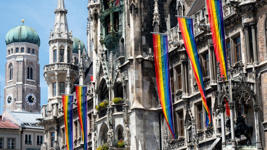 Neues Rathaus am Marienplatz, München