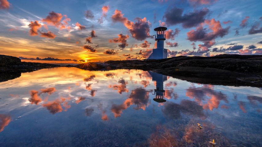 A splendid Thai sky