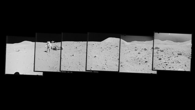 「アポロ15号の月面探査」