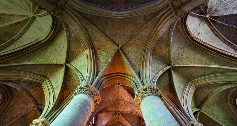 Die Kathedrale Notre-Dame von Reims, Reims, Marne, Frankreich