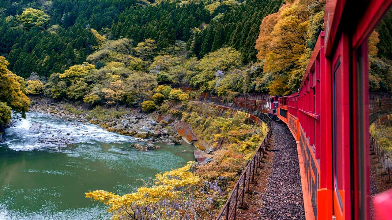 ｢嵯峨野観光鉄道｣京都, 嵐山