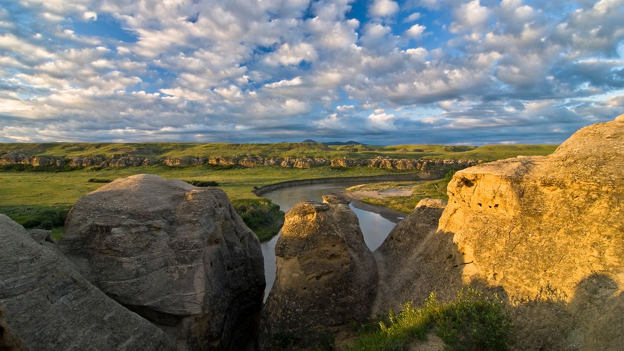 Writing-On-Stone Provincial Park/Áísínai'pi, Alberta
