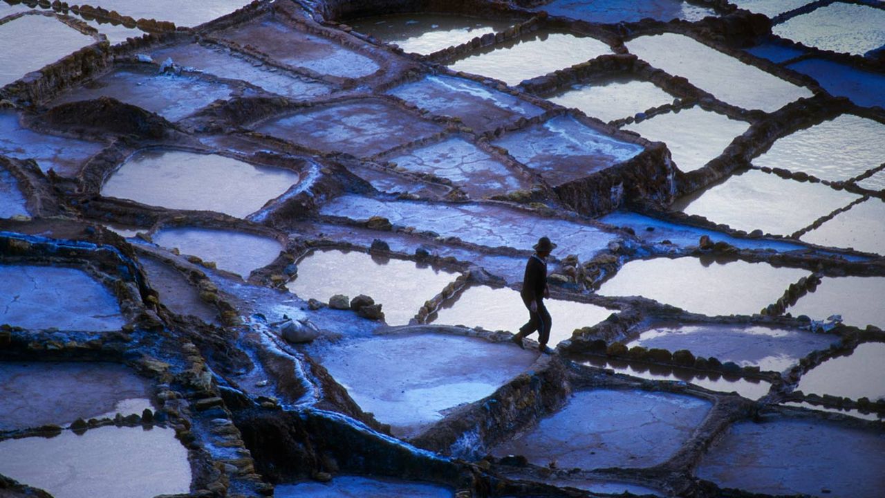 Salineras de Maras, Sacred Valley, near Cuzco, Peru