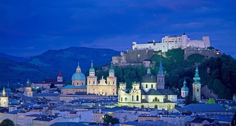 View of Salzburg, Austria