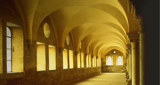 Das Laienrefektorium im Kloster Maulbronn, Baden-Württemberg – Herbert Kehrer/Corbis ©