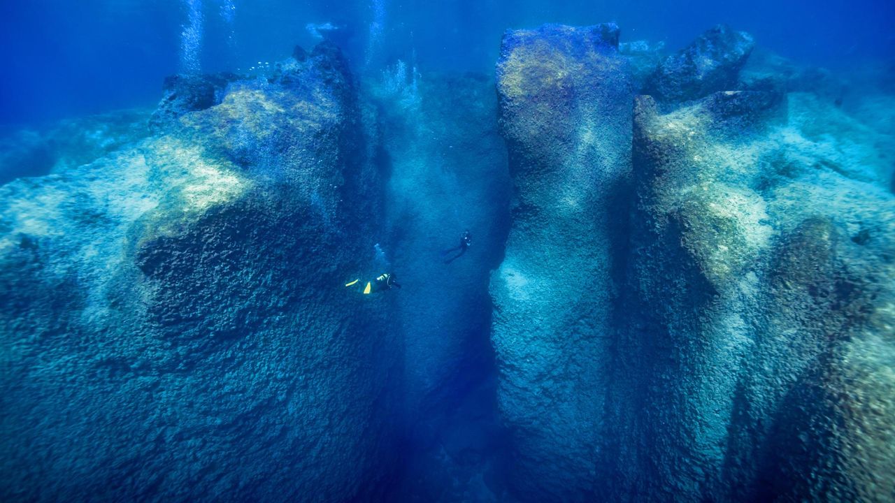Scuba diving in Kaş, Turkey 