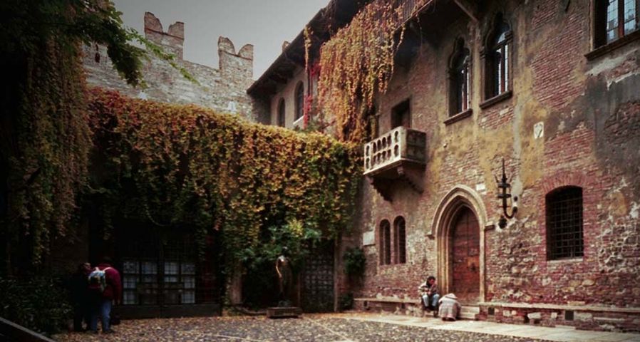 Juliet's House and Courtyard, Verona, Italy