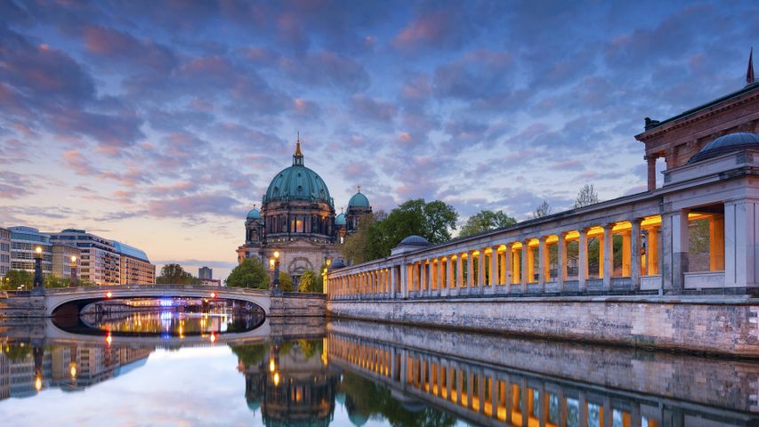柏林大教堂和博物馆岛，柏林，德国