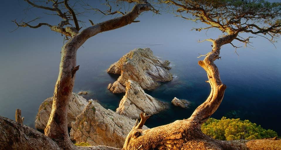 View of the Mediterranean Sea from Tossa de Mar in Catalonia, Spain – SIME/eStock Photo ©
