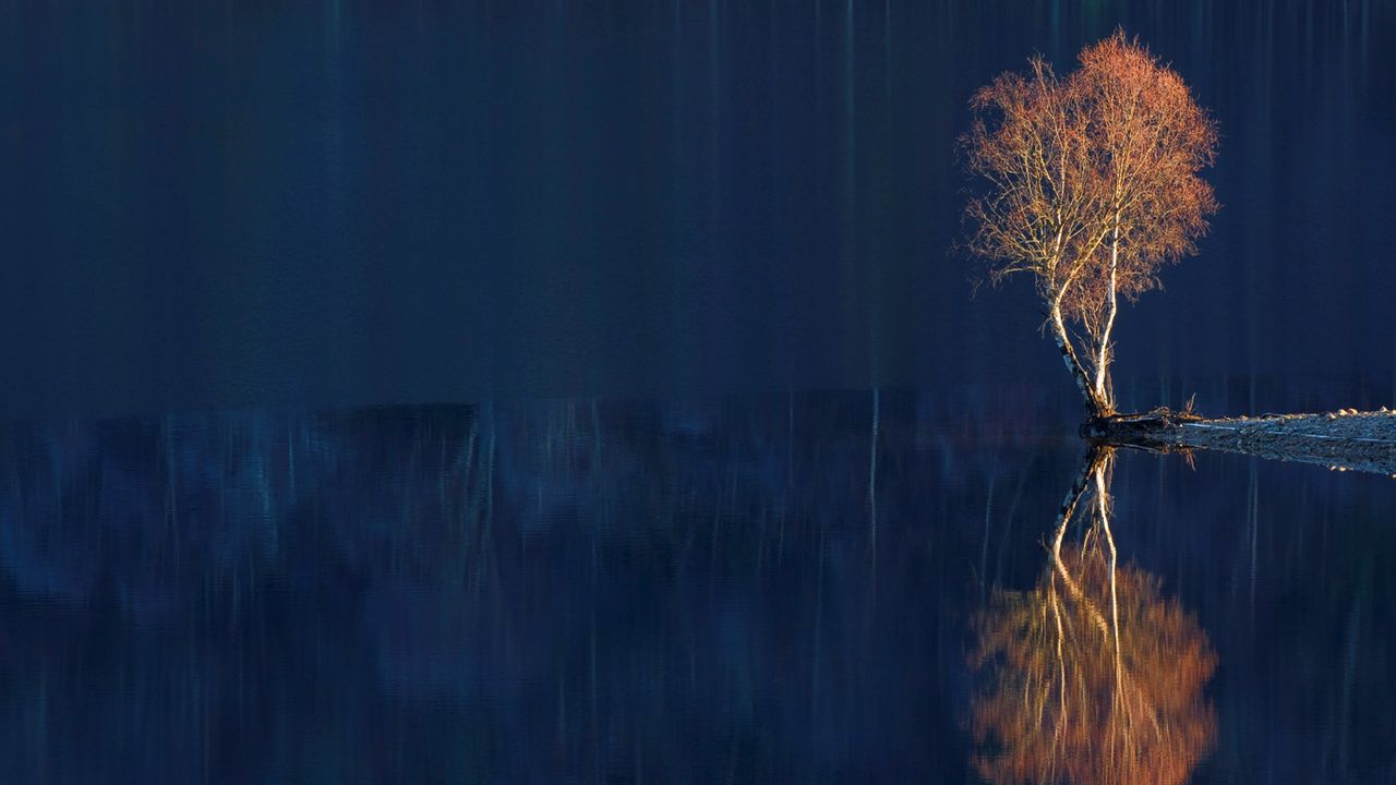 Loch Beinn a' Mheadhoin in Glen Affric, Scotland