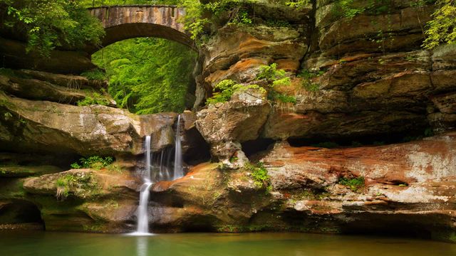 Hocking Hills State Park in Ohio for National Public Lands Day
