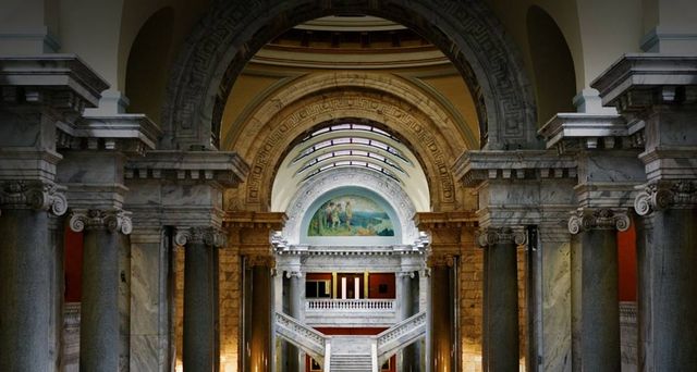 Intérieur du Kentucky State Capitol à Frankfort, Kentucky, États-Unis