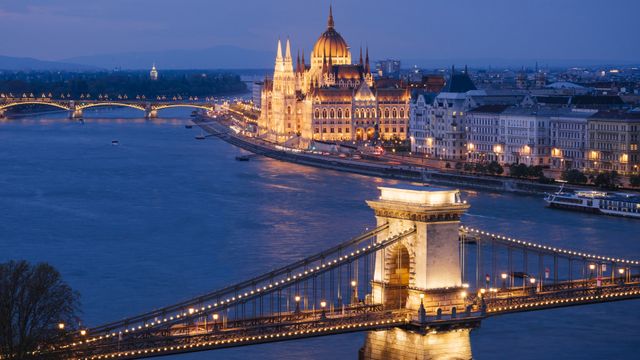 Twilight in Budapest