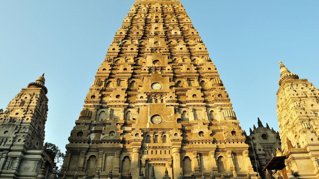 Mahabodhi Temple in Bihar, India