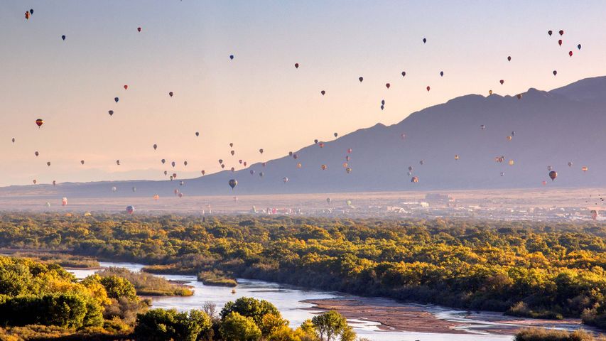 Hot air, high desert