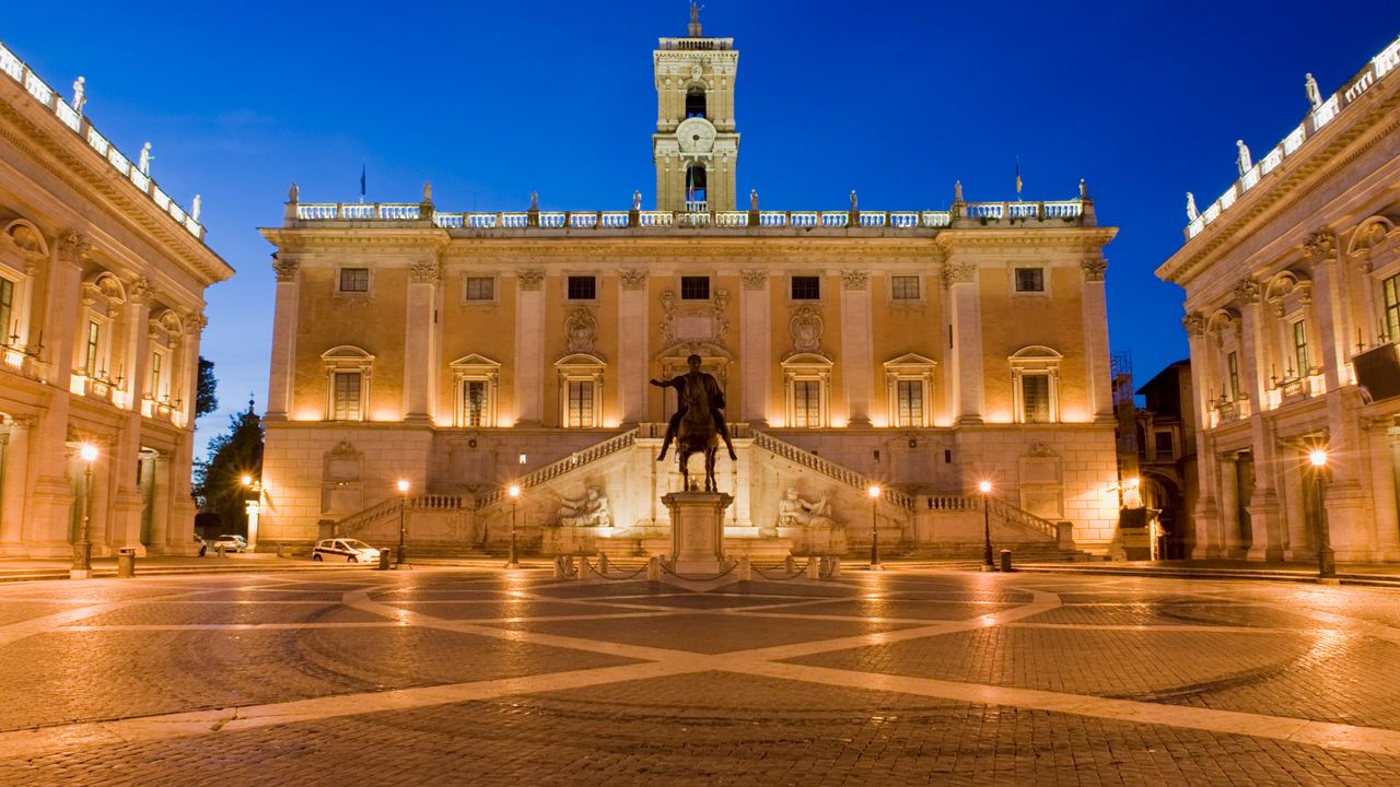 Piazza del Campidoglio, Roma, Lazio