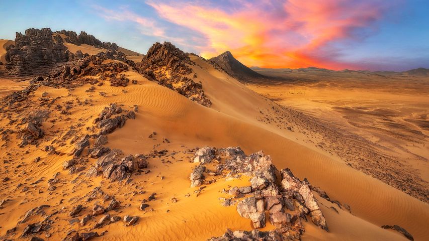 Deep, deep desert